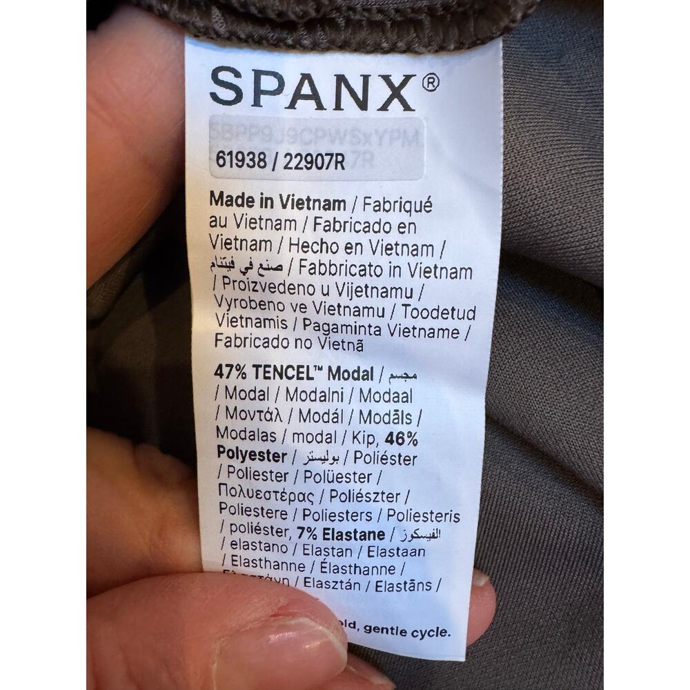 SPANX® AirEssentials T-Shirt Dress Size 1X - Green Comfort - Picture 6 of 6